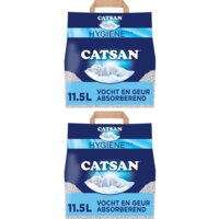 Catsan 11,5 L Kattenbakkorrels 2-pack