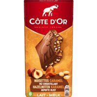 Côte d'Or Reep hazelnoten karamel