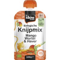 De Kleine Keuken Knijpmix mango wortel & haver 6m+
