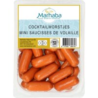 Marhaba Cocktailworstjes mini saucisses volaille