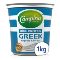 Campina High protein Greek yoghurt 1,5% fat