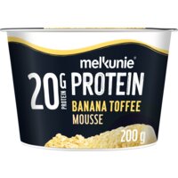 Melkunie Protein banana toffee flavoured mousse