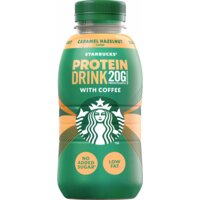 Starbucks Protein drink caramel hazelnut