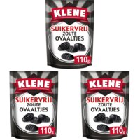 Klene Suikervrij Zoute Ovaaltjes 3-pack
