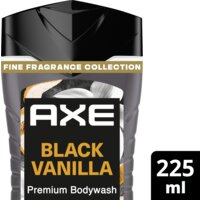 Axe Black vanilla + fine fragrance showergel