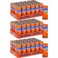 Fanta Orange Zero Sugar 3-tray pakket