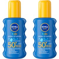 Nivea Sun Kids hydra zonnespray spf50+ 2-pack