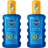 Nivea Sun Protect & dry touch spray spf50 2-pack