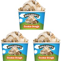 Ben & Jerry's Cookie Dough mini 3-pack