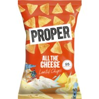 Proper All the cheese lentil chips