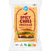 AH Spicy chili cheddar 48+ plakken