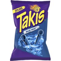 Takis Blue heat