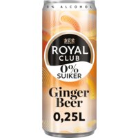 Royal Club Ginger beer 0% suiker