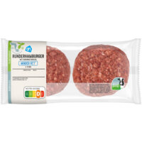 AH Runderhamburger minder vet 4 stuks