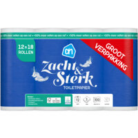 AH Toiletpapier zacht 3-laags 12=18 rollen