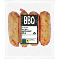 AH BBQ scharrel kipworst Amerikaanse style