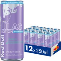 Red Bull Lilac edition sugarfree 12-pack