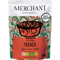 Merchant Gourmet Tomatoey French puy & green lentils