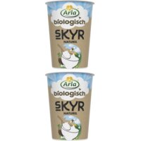 Arla Biologisch skyr naturel yoghurt 2-pack