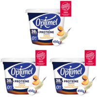 Optimel Proteïne yoghurt perzik passievrucht 3pk