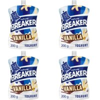 Melkunie Breaker vanille yoghurt 4-pack