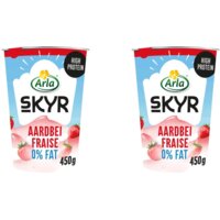 Arla Skyr aardbei yoghurt 2-pack