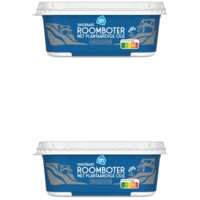 AH Roomboter plantaardig ongezout 2-pack