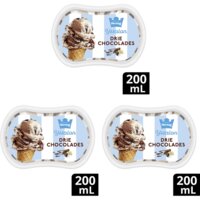 Hertog Ijssalon mini drie chocolades 3-pack