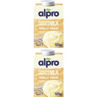 Alpro Plantaardige vla vanillesmaak 2-pack