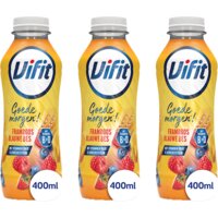 Vifit Goedemorgen framboos blauwe bes 3-pack