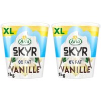 Arla skyr vanille yoghurt 0% fat XL 3-pack
