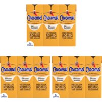 Chocomel 0% suiker toegevoegd 6x200ml 3-pack