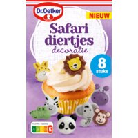 Dr. Oetker Safari diertjes decoratie