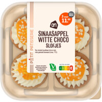AH Sinaasappel witte choco slofjes