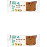 AH Glutenvrij Vezelrijke ontbijtkoekreep 2-pack