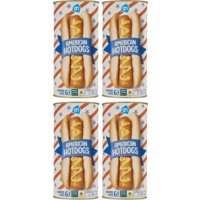 AH American hotdogs 4-pack