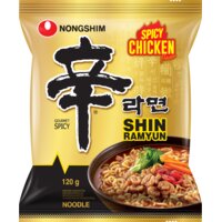 Nongshim Shin ramyun spicy chicken noodles