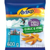 Aviko Wavy blends garlic & herbs