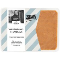 Streeckgenoten Varkenshaas in satésaus