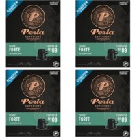 Perla Superiore Finest espresso forte capsules 4-pack