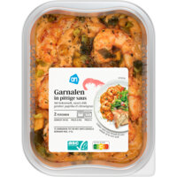 AH Garnalen in pittige saus