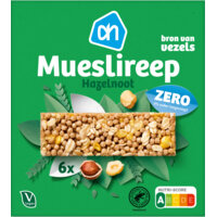 AH Mueslireep hazelnoot zero