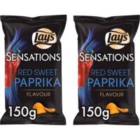 Lay's Sensations Red Sweet Paprika 2-pack
