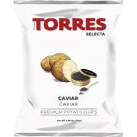 Torres Premium potato chips caviar