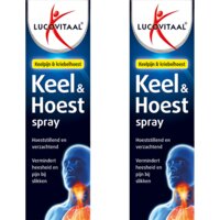 Lucovitaal Keel & hoest spray 2-pack