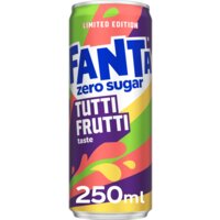 Fanta Tutti frutti zero sugar limited edition