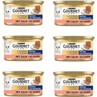Gourmet Gold mousse met zalm 6-pack