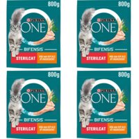 Purina ONE ONE Sterilcat rijk aan kip 4-pack