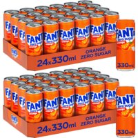 Fanta Orange Zero Sugar 2-tray pakket