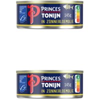 Princes tonijnstukkem zonnebloemolie 2-pack
